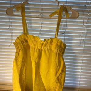 H&M Yellow summer shirt